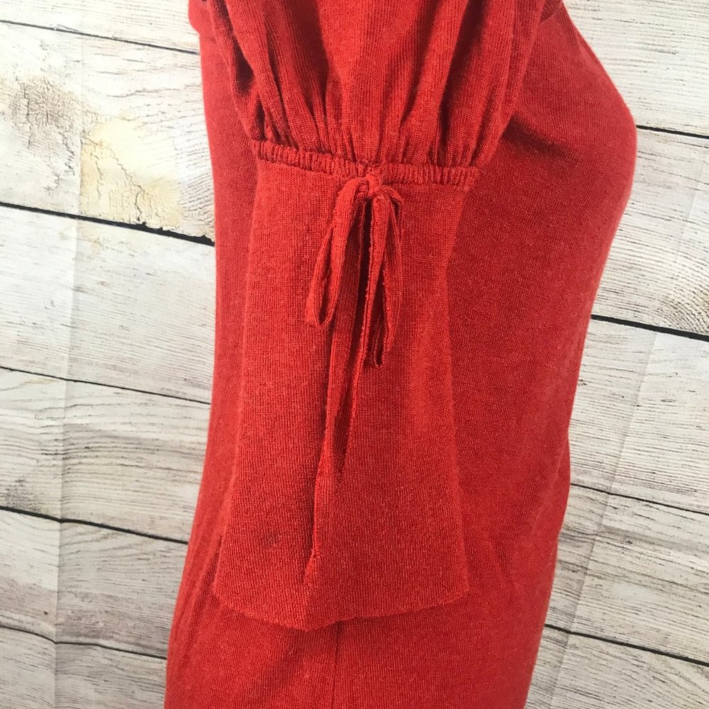 Bailey44 Red/Rust Colored Light-Weight Sweater - Picture 3 of 6